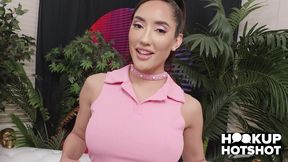 perverted babe chloe amour begs to get fucked by 2 random guys!