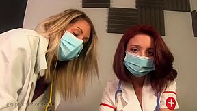 Masked Nurses Make You Cum