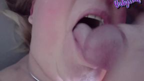 Step mom Loves Cum And Swallowing It