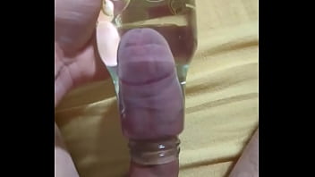 Dick in bottle