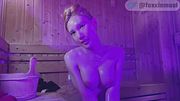 FOXXIE MUAI RAW SENSATIONS DURING INTENSE SAUNA FUN