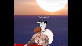 Ruivinho sentando em mim