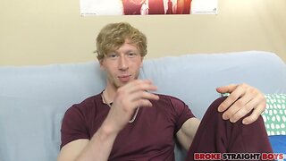 Jesse stones cash-induced cock stroking adventure: a cum-filled masturbation solo