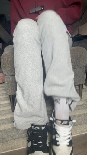Humiliation in panda Nikes