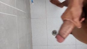 My friend ricky masturbates in the bathroom