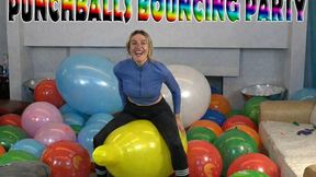 Punchballs popping party