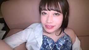 Little Tokio Tease: Cute Brunette&#039;s Handi POV Action