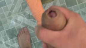 I found my sister's dildo and started experimenting.