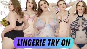 BBW Lingerie Try On