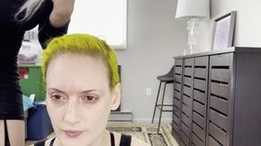 Drag Queen and Woman Makeover Transformation - Cleavage and Eyeliner