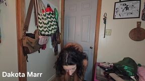 smacking my ass dirty talking and showing off butthole dakota marr pawg