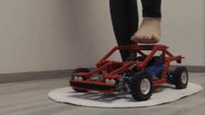 Sneaker-Girl Akira - Big Old Lego Toy Car