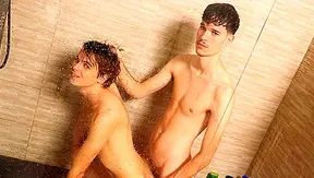 Esteban Quebert Has Nathan DeVos Begging for More Pleasure – Steamy Gay Scene