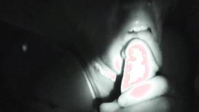 ”Destiny Blowjob a huge cock while the guy driving a car”