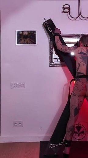 Inanna Justice and Lady Syene Break Bound Slave with Dice Game in Justice Room Finale - Double Domme Anal Training Part 6