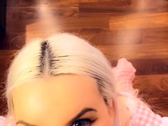 Amateur Blonde Blowjob CIM