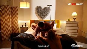Lovenia Lux Consoled by Spanish Swingers in Steamy FFM Threeway VIP SEX VAULT