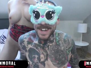 2 Large Assed Party Cuties Demand Each Drop Perverted Cum!