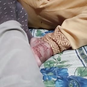 Muslim hijab milf fucking by stepson