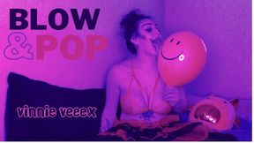 Clown Blow and Pop with pin