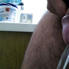 Hairy urinating and showing itself at angles. Like? Comments.