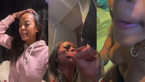 new defi video sur mon swame pour mon anniversaire, j ai souffle la bougie...