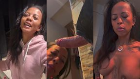 new defi video sur mon swame pour mon anniversaire, j ai souffle la bougie...