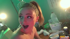 Fakehub Originals - Mad Scientist Steve Brings a Gorgeous Doll Lady Bug to Life &amp; Gives Her a Wild Lab Workout
