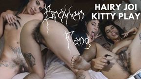 Full-Body Hairy Pussy Worship: Sensual JOI Tease from Head to Toe
