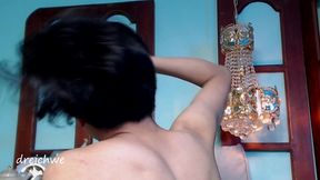 combing my long silky hair - episode 15