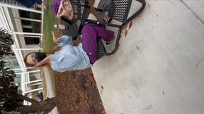 #UncandidlyCandid_BlatantFootPerving: Hospital CNA  Approach - BTS