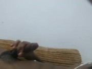 Masturbándome en casa  pollon