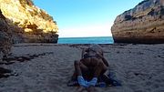 Sexo em praia privada