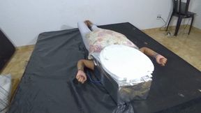 HOT FART DOMINATION WITH GIRL SLAVE INTO THE TOILET BOX BY SCARLET WHITE AND ANITA PERVERSE (CAM BY RENAN) FULL HD