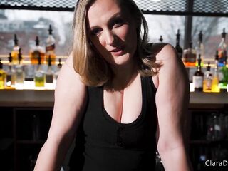 Screwing the Excited mother I'd like to fuck Bartender - Clara Dee POV Virtual Sex