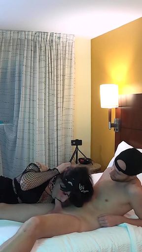 Goth Sissy Jade Madison Deepthroating Dick - Compilation 5
