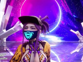 [MMD] (G)I-DLE - TOMBOY Hot Kpop Dance Ahri Akali Evelynn Kaisa League of Legends KDA