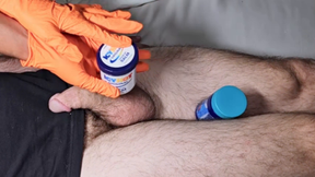 Vicks + Icy Hot CBT Handjob- Can You Take the Heat?