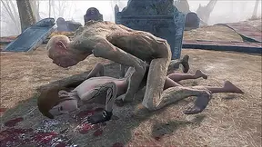 Ghoul Claims Innocent Teen in Dark Fallout Graveyard Tryst