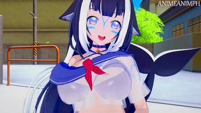 Fucking the Famous Vtuber Shylily Until Creampie - Anime Hentai 3d Uncensored