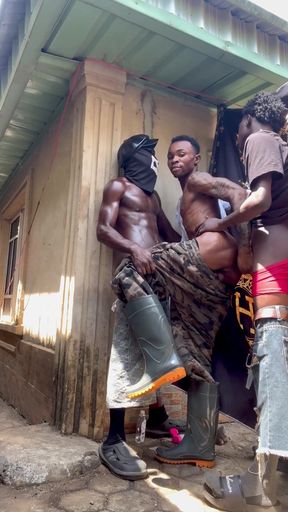 Three Thugs Having Sex