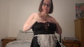 French Maid Boob Play