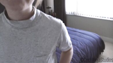 Gorgeous Petite Big Ass Step Sister Dahlia Red Confronts Step Brother in I Know What You Did To Me