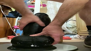 EastTNguy22 fisting bombshell butt plug mr hankeys atlas xxxl
