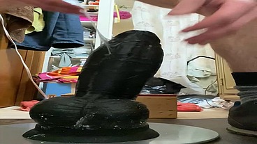 EastTNguy22 fisting bombshell butt plug mr hankeys atlas xxxl