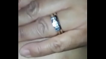 Cheating nympho filipina wife part #2 squirting and flashing wedding ring.