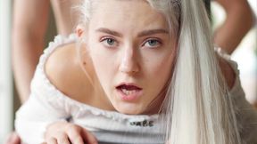 Eva Creampied Mid-Zoom Call, Moaning Loud While Getting Filled