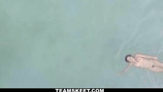 Poolside Breast Stroke