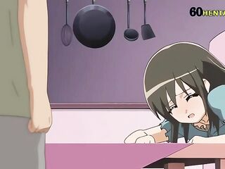 Anime Son Screws Step Mama Twat