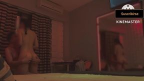 beautiful latina lets me undress her and fuck her